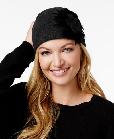 August Hats Folk Tale Feather Skully Cap