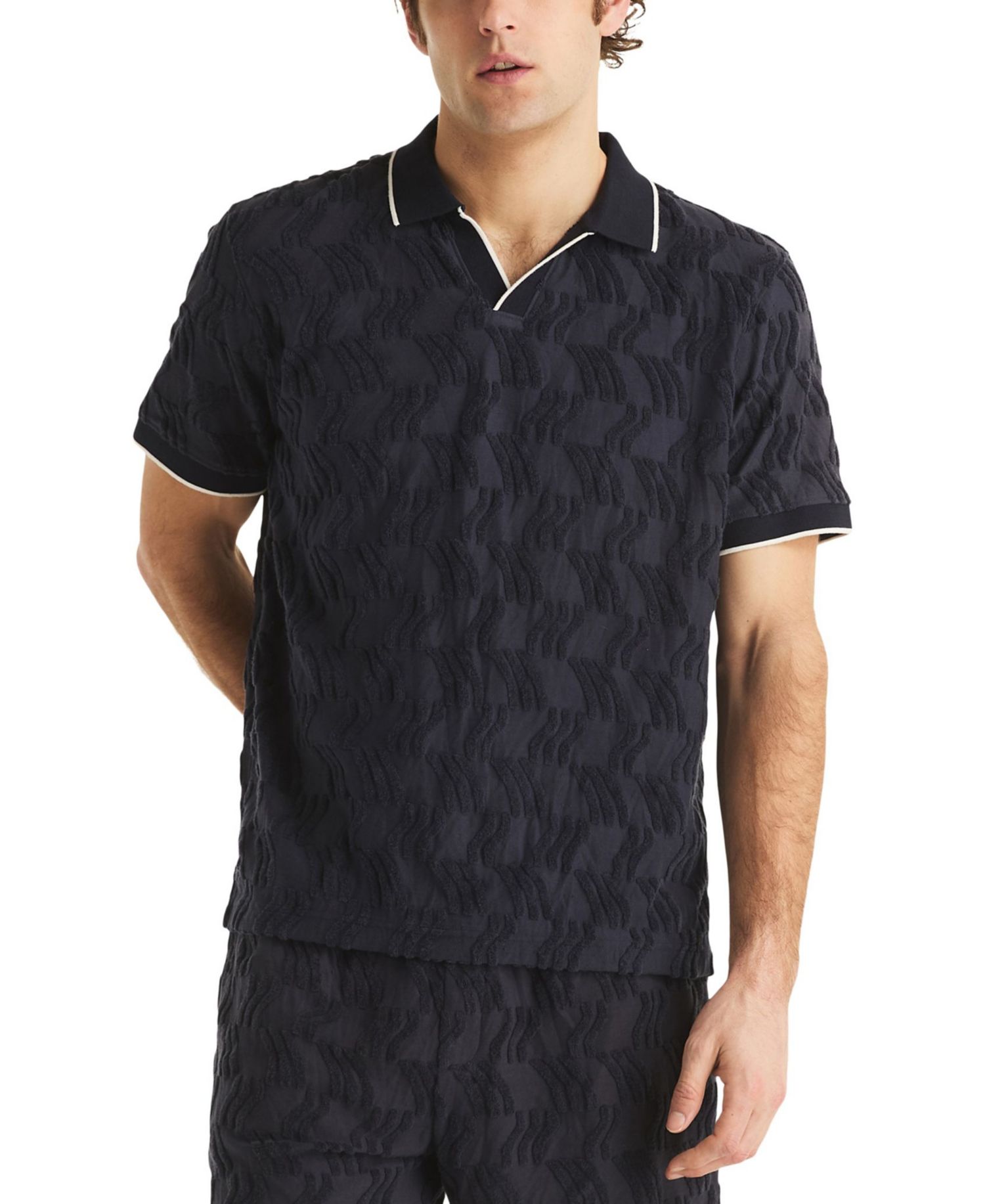 Men's Cotton Knit Classic-Fit Polo Shirt