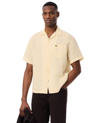 Lacoste Men's Ivory/Cream Shirts | Macy's