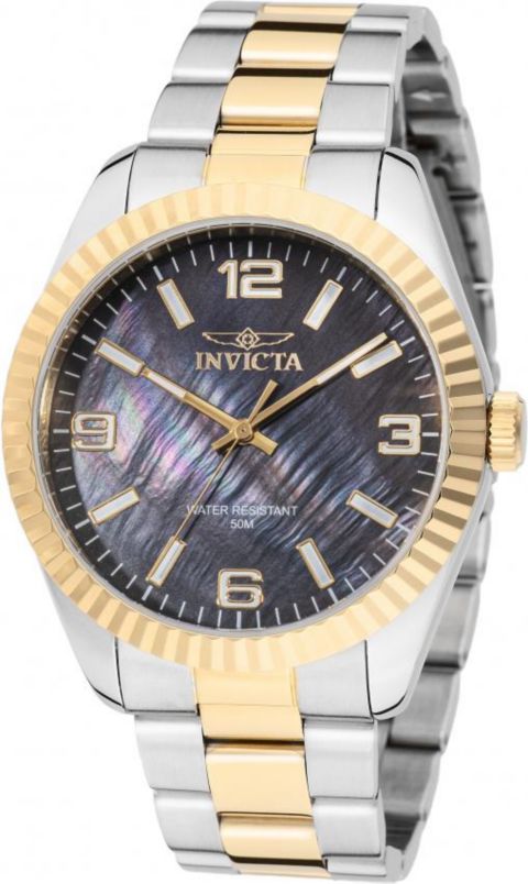Мужские часы Invicta 50089 Specialty Quartz PC21 Dial, цвет: Золотой / Стальной