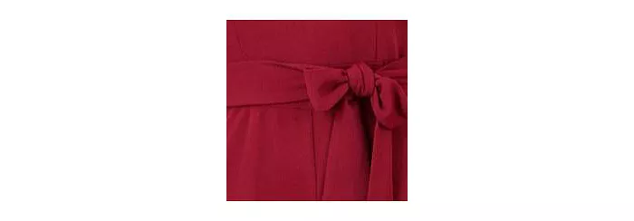 Women's Cross Over Halter Neck Jumpsuit - thumbnail 7