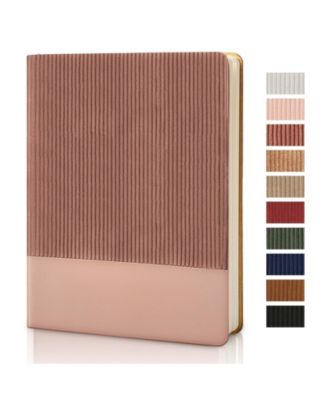 Lined Journal Notebook A5 PU Leather 216 Pages