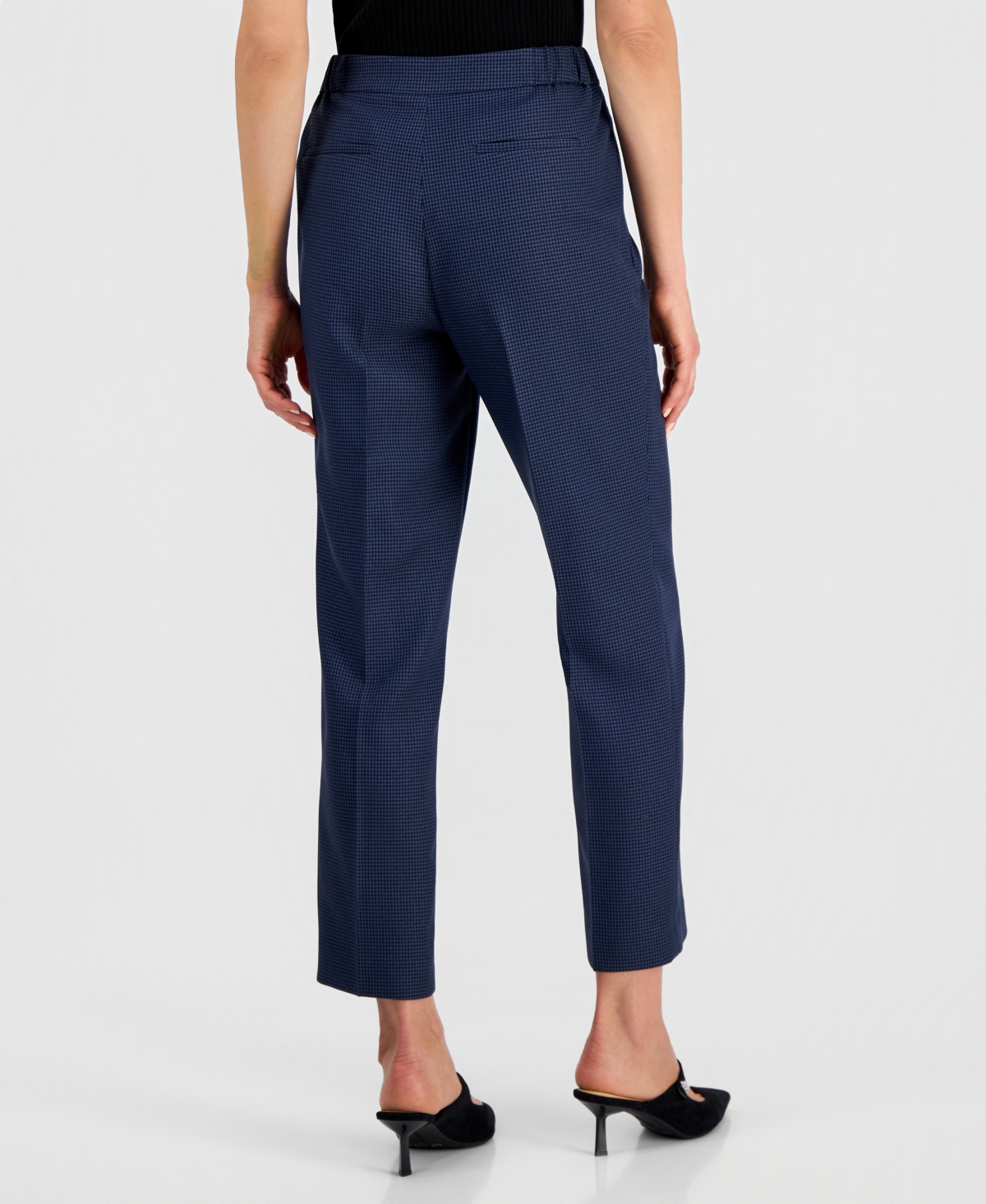 Kasper Petite Slim Leg Mid-Rise Pants