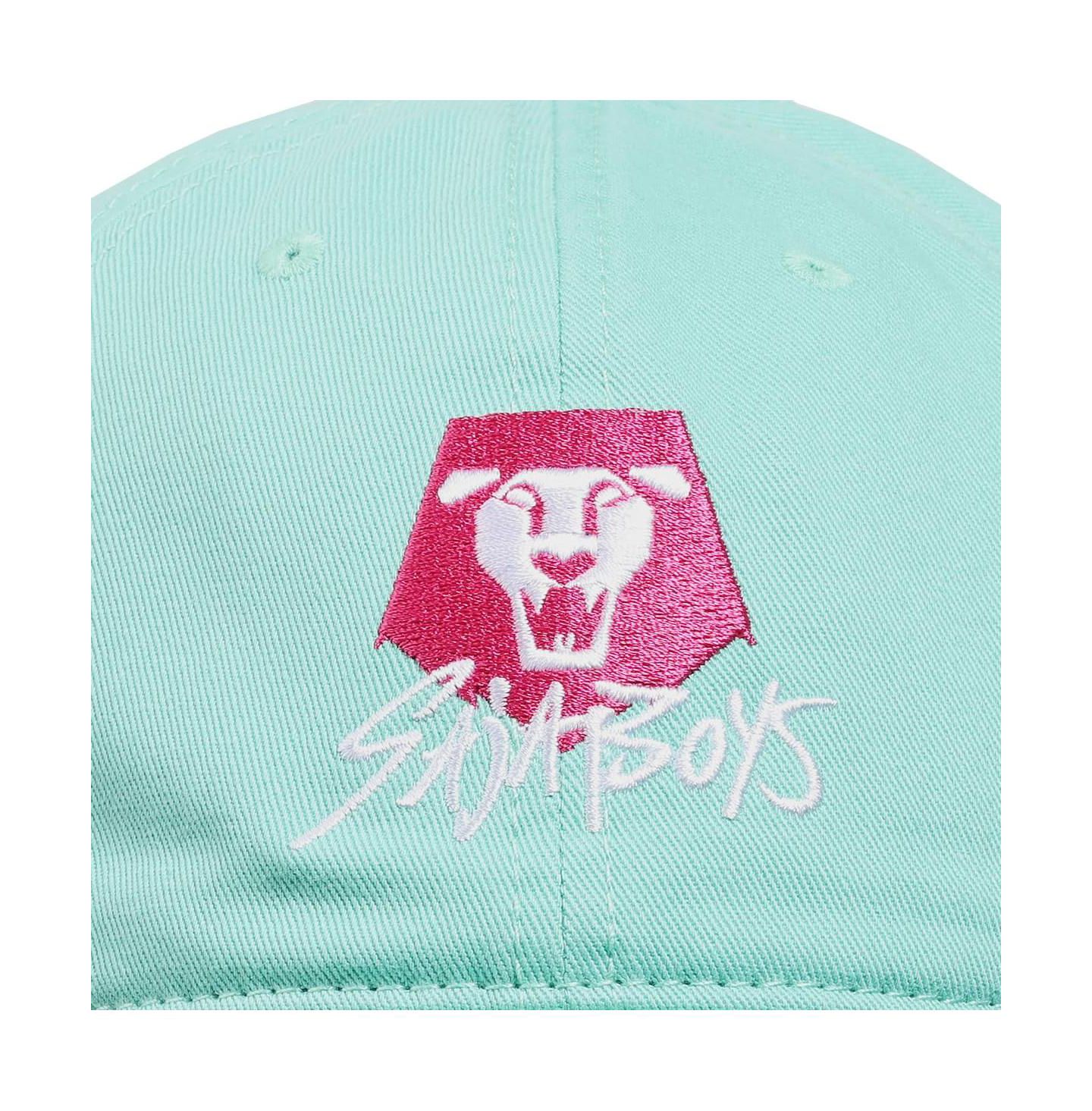 Мужской головной убор KPop Demon Hunters Saja Boys Artwork Hat (Teal), цвет: Зелёный — фото 10