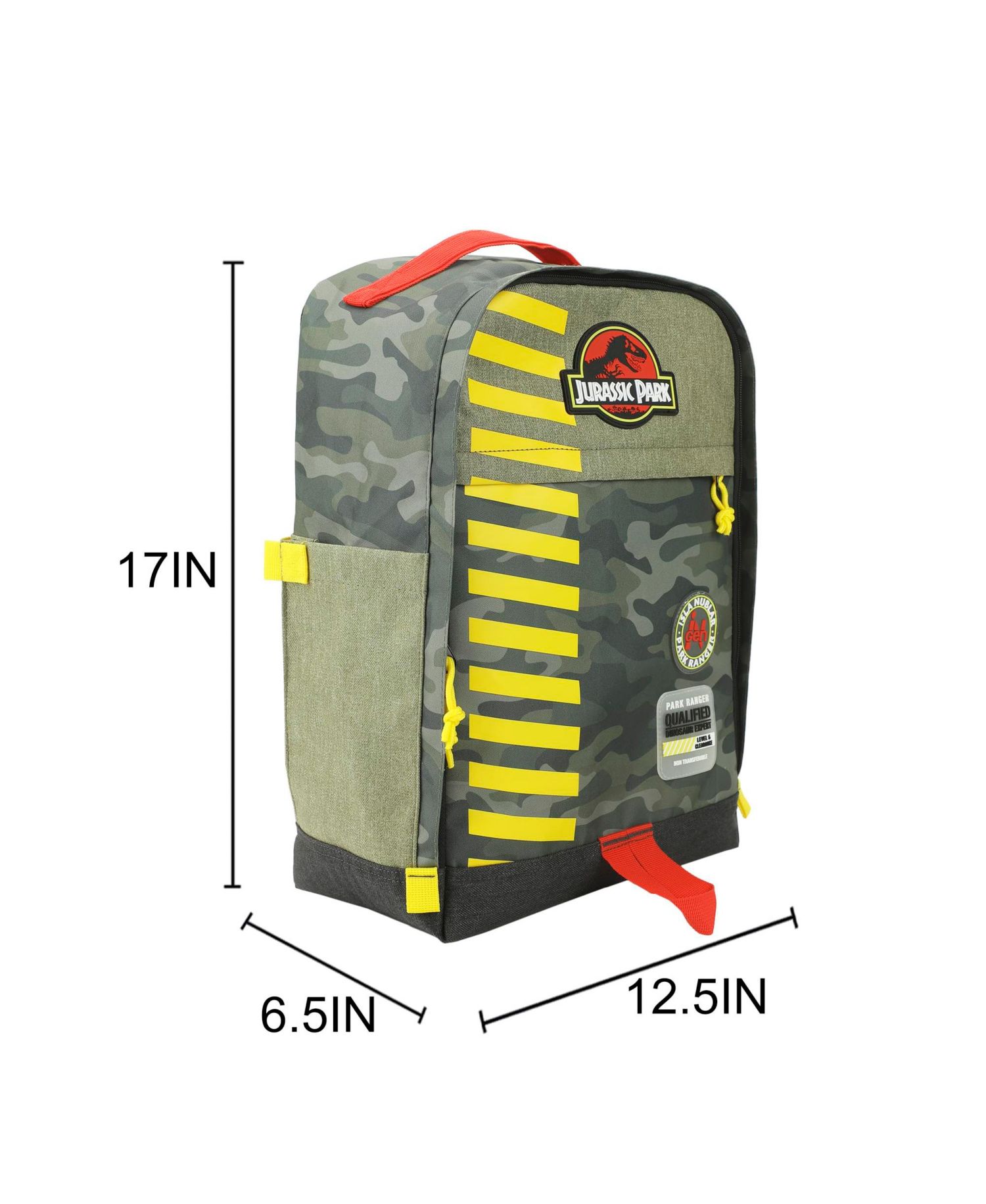 Logo 16" Tan and Camo Backpack