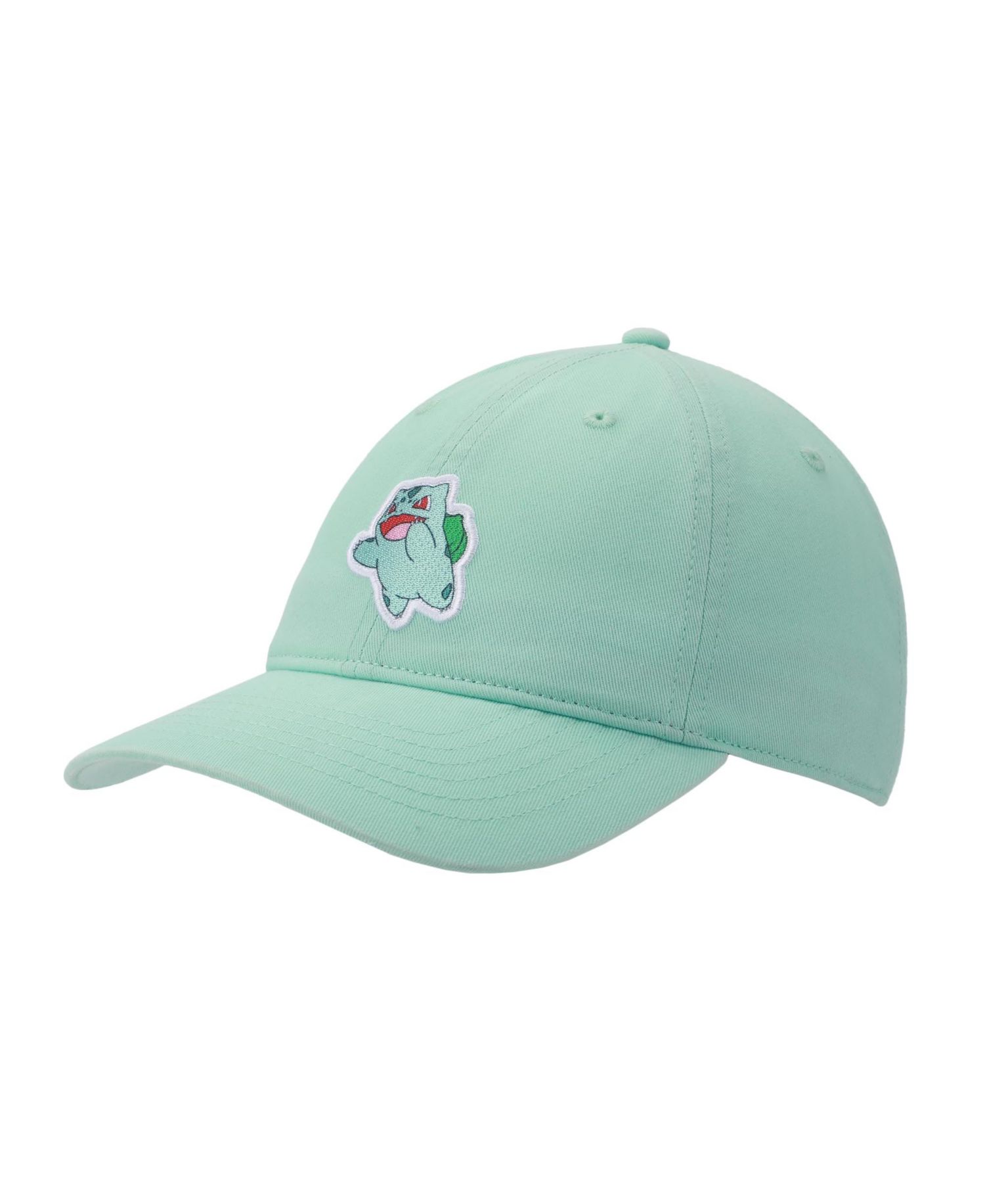Bulbasaur Printed Patch Green Unstructured Baseball Cap