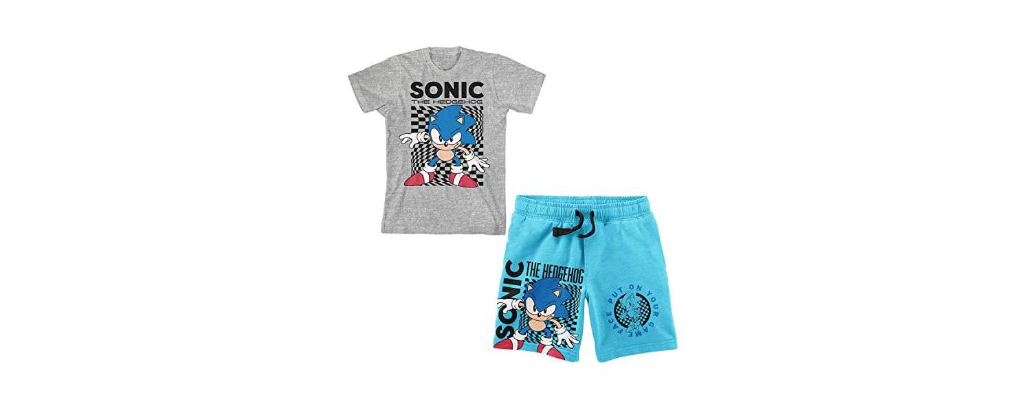 Main Character Boy's Tee And Shorts Set-Small