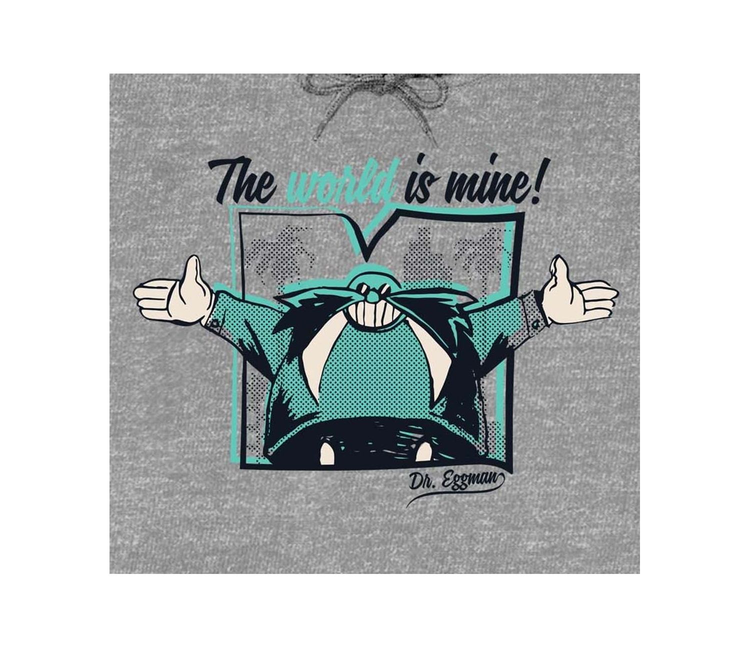 Men's Dr. Eggman Athletic Heather Sweatshirt-3XL