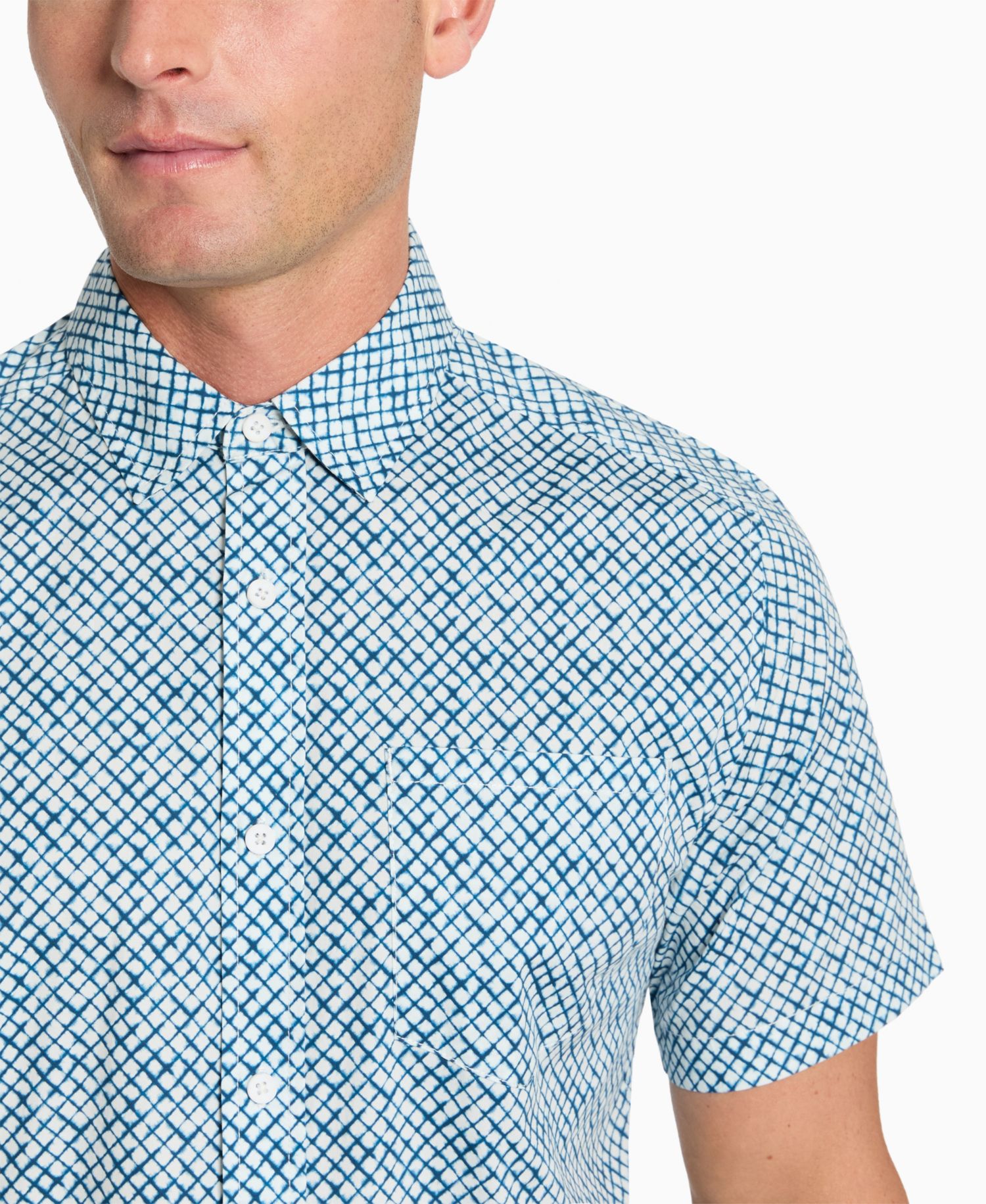 Men's Short-Sleeve Sport Shirt