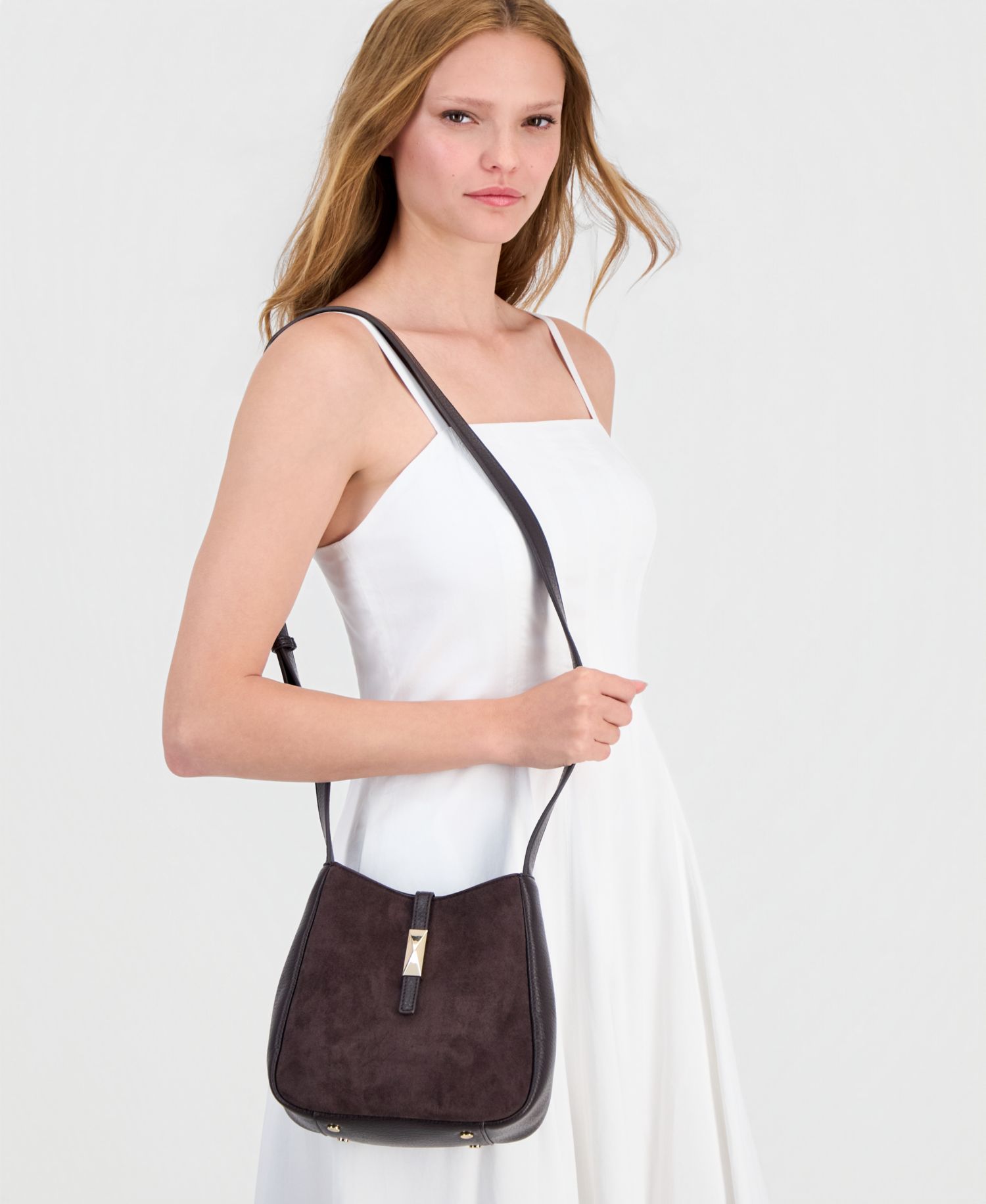 Dersi Suede Crossbody