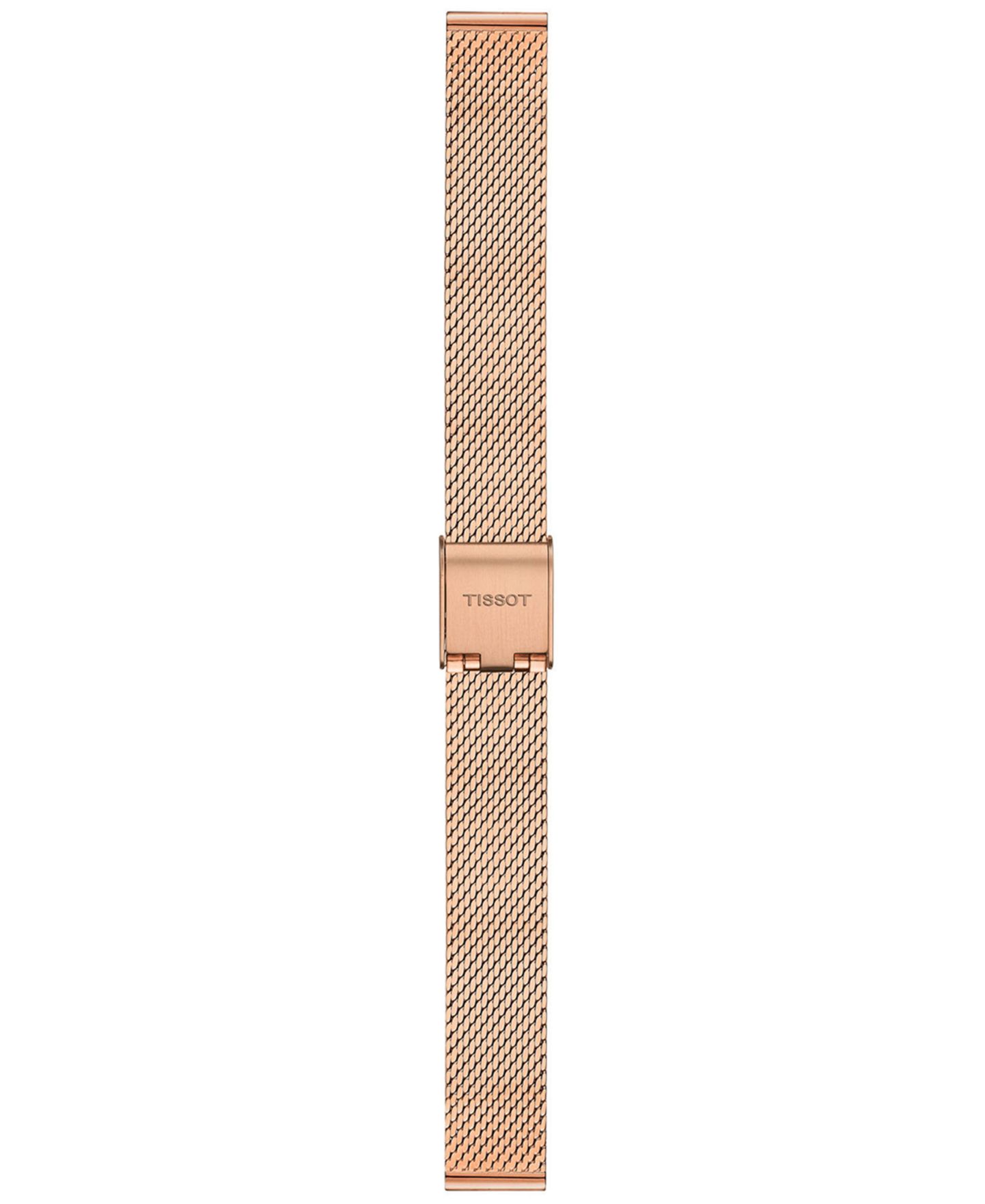 Женские часы Tissot Rose Gold Stainless Steel Bracelet Watch, 21.80mm — фото 4