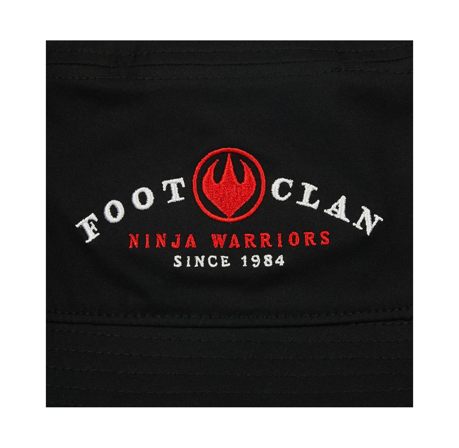 Men's Foot Clan Black Bucket Hat
