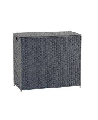 3 Compartment Laundry Sorter, Wicker Laundry Sorter