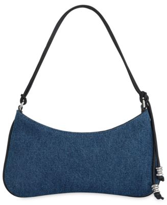 Rebecca Minkoff Reina Small Denim Slim Shoulder Handbag - Macy's