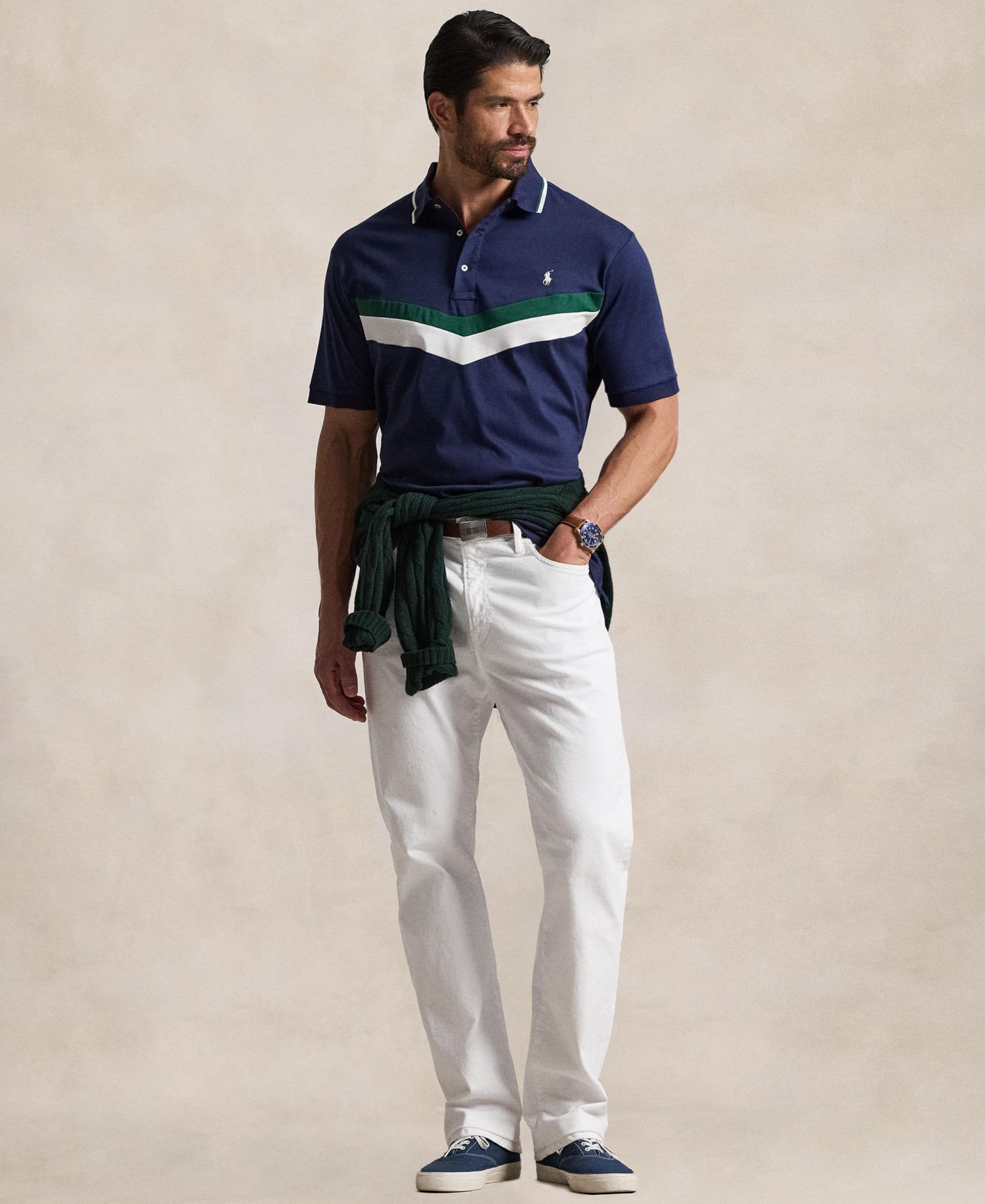Men's Big & Tall Short-Sleeve Polo Shirt
