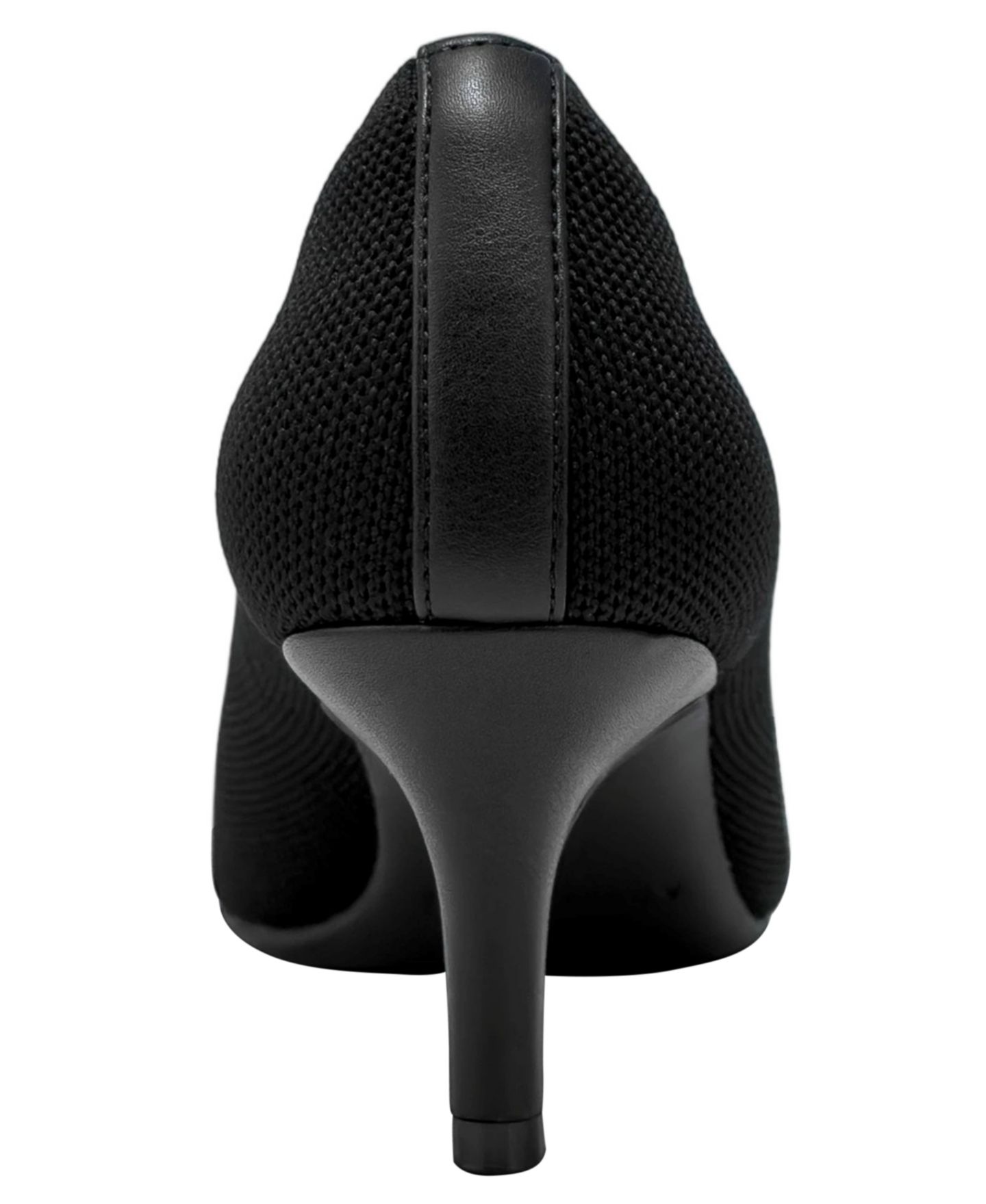 Женские туфли Aerosoles Lexi Slip-On Pumps, цвет: Чёрный вязаный — фото 3