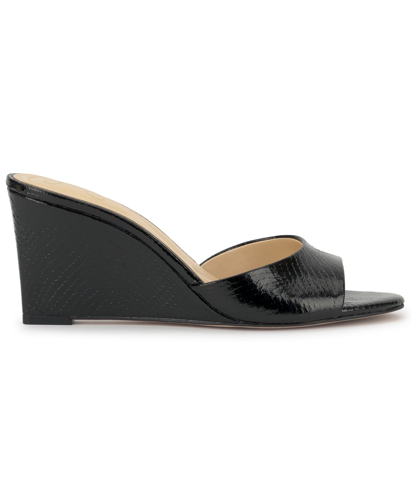 Женские сандалии Jessica Simpson Bolir Wedge, цвет: Чёрный змеиный — фото 2
