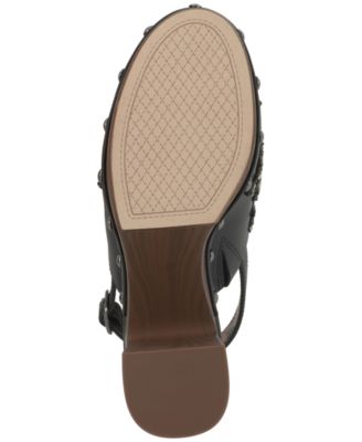 Jessica Simpson Women's Cazea Platform Block Heel Cozy Clogs - Macy's