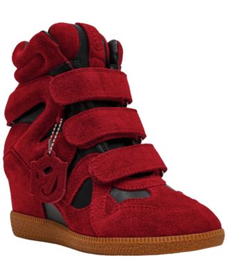 Women's Mavis High Top Wedge Sneakers