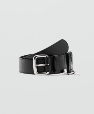 Women's Starring Hailey Bieber Belt Loops Leather Belt