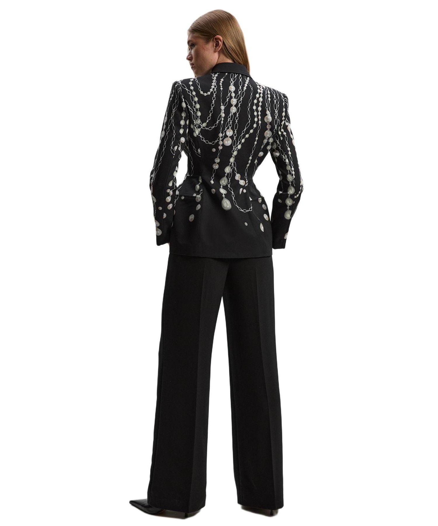 Women's Archive Satin Kickflare Trouser