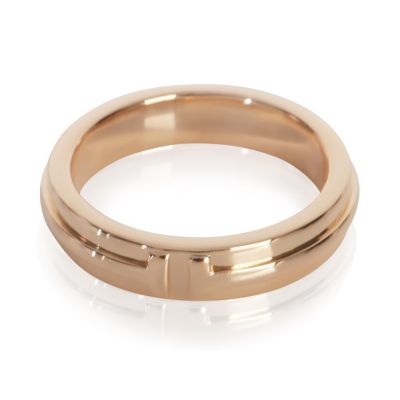 Rose Gold  Tiffany T Narrow Ring