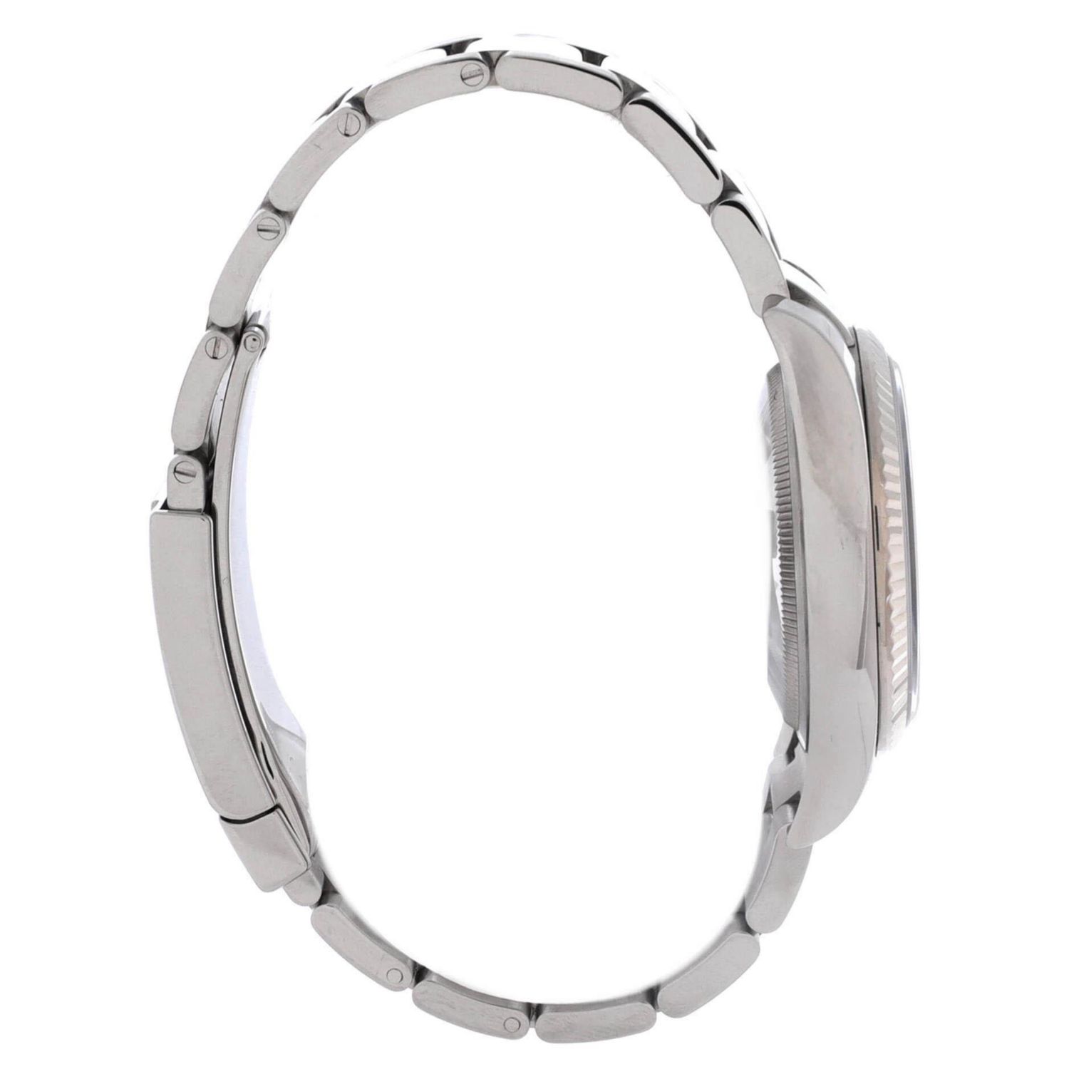 Oyster Perpetual Datejust Automatic Watch in Stainless Steel and White Gold 36mm