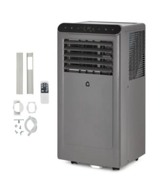 8,000 BTU Portable 3-in-1 AC with Remote, LED Touch Panel, Quiet Sleep Mode and Window Kit for Up to 350 Sq. Ft
