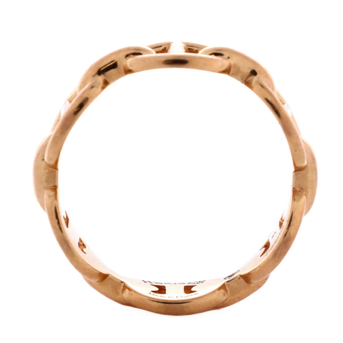 Pre-Owned Hermes Chaine d'Ancre Enchainee Ring