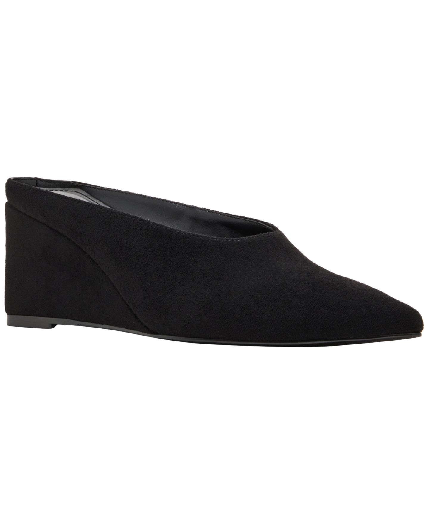 Женские туфли Madden Girl Carousel Slip-On Pointed Toe Wedge Pumps, цвет: Чёрный — фото 1