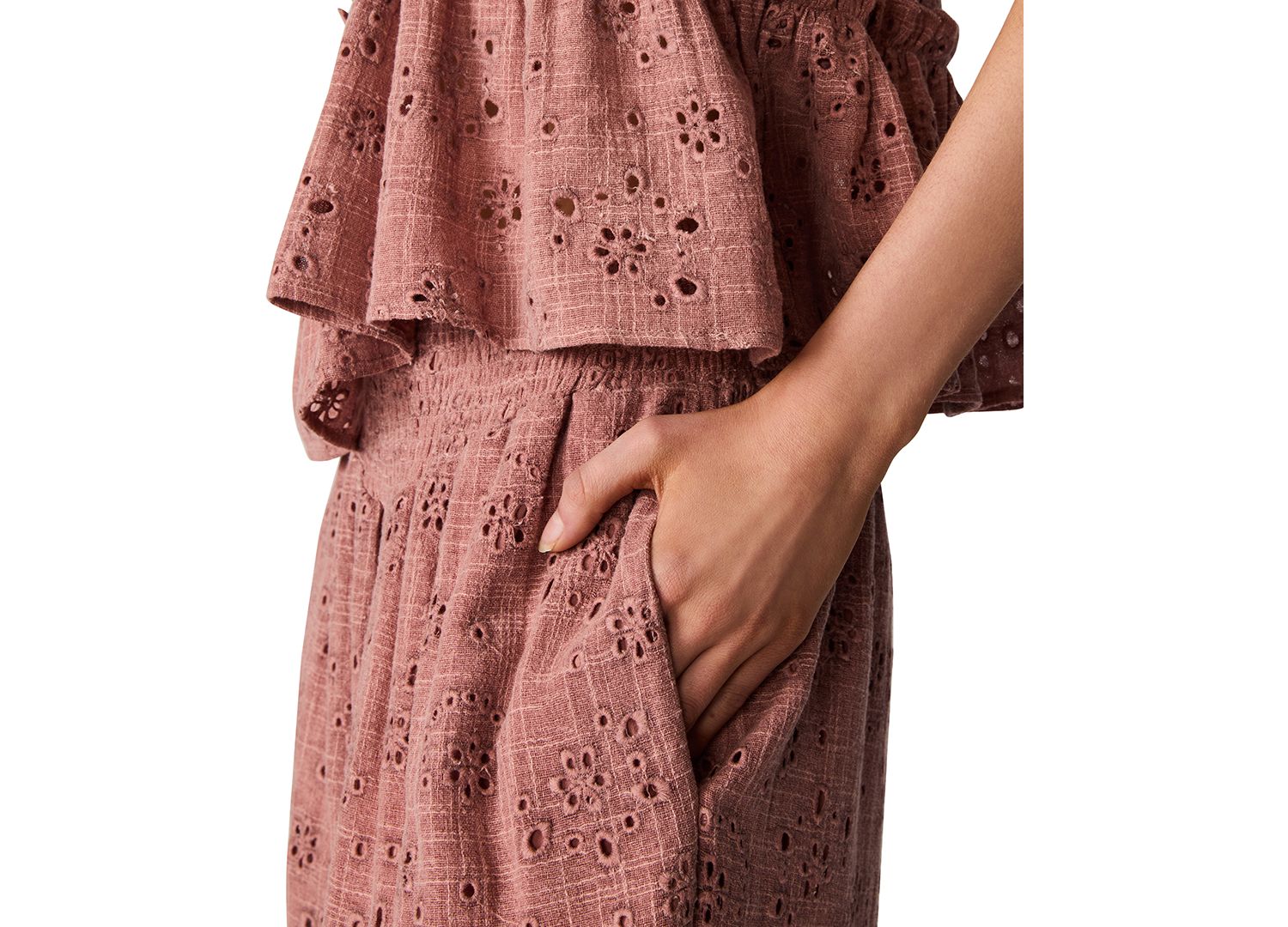 Women's Tillie Eyelet Pull-On Balloon Pants