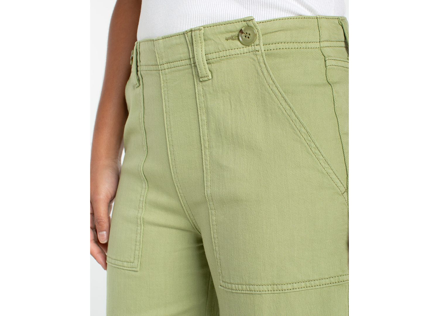 Petite Wide-Leg Crop Pants
