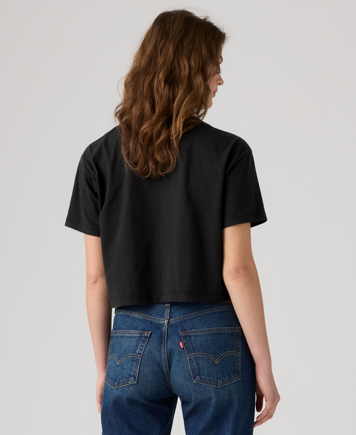 Levi's Women's Crewneck Cropped T-Shirt
