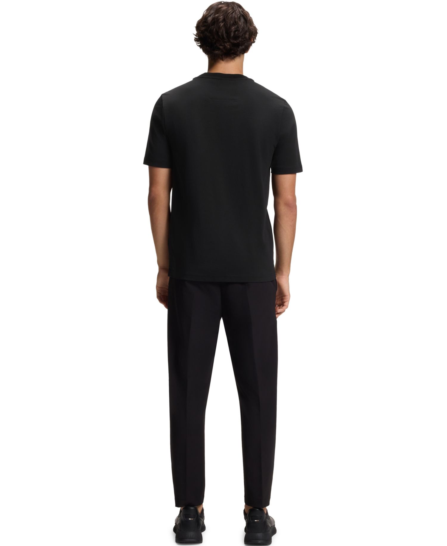 Men's Cotton Regular-Fit Crew-Neck T-Shirt