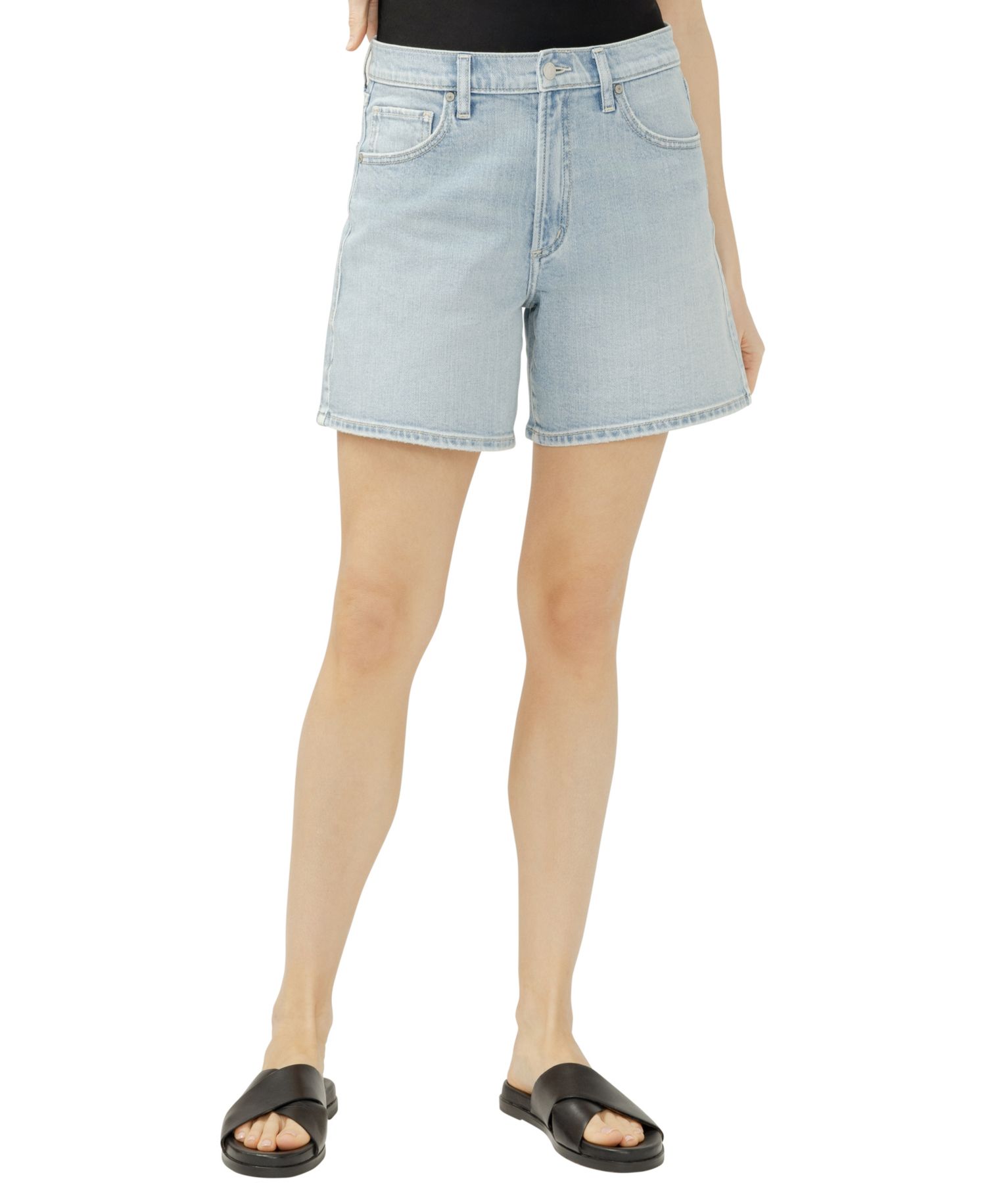 Women's Be Easy Mid-Rise Jean Shorts