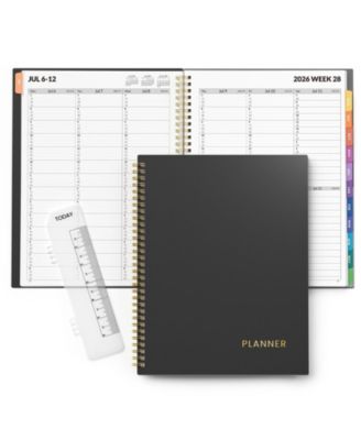 2026-2027 Academic Appointment Book Quarter-Hourly Spiral Planner