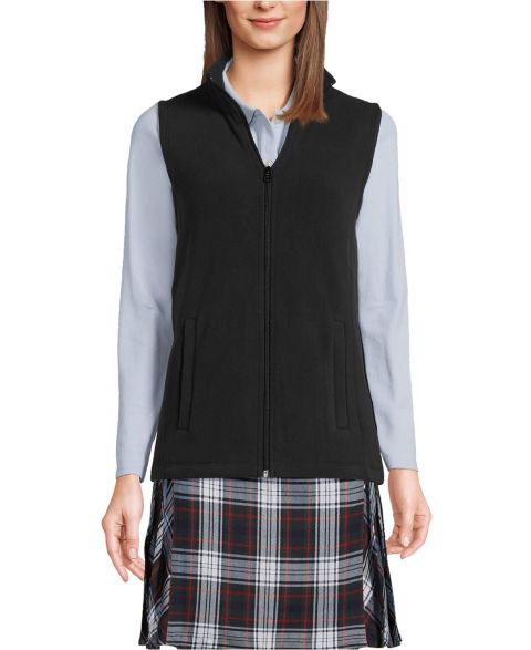 Женские куртки Lands' End Lightweight Fleece Vest Jackets
