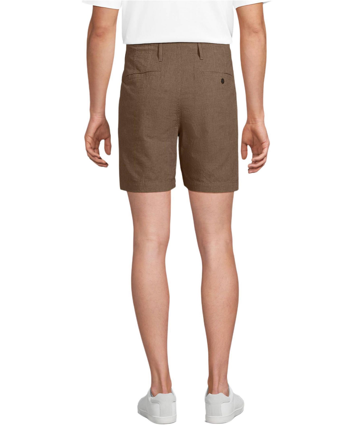 Men's 7" Classic Fit Linen Cotton Short