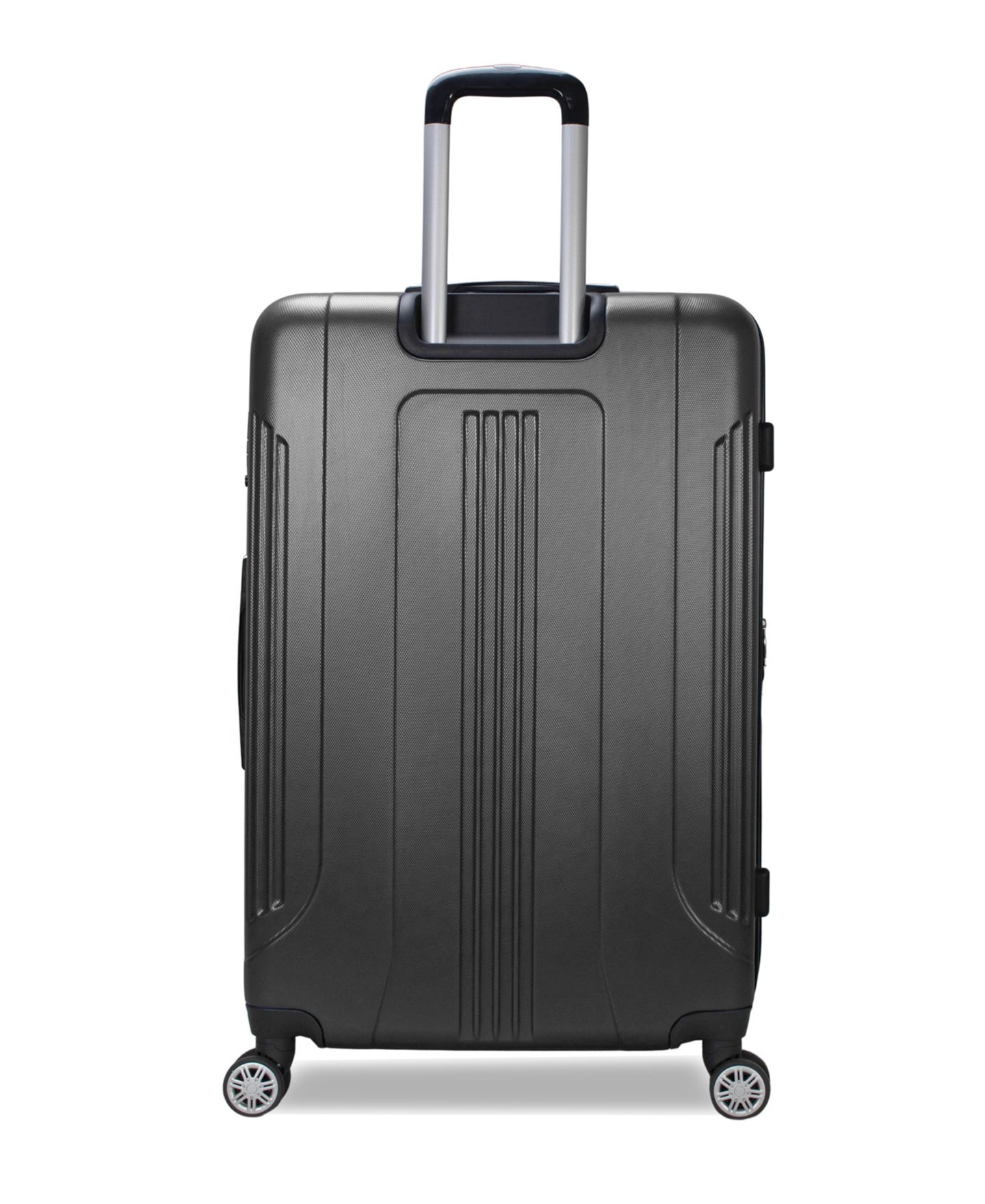 Чемоданы American Green Travel Denali S. 3-Pc. Anti-theft Hardside Luggage Set, цвет: Чёрный — фото 3