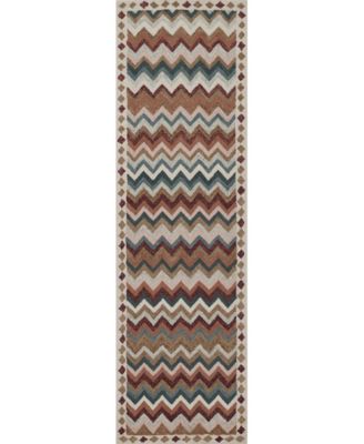 Abbott ABB-1 2'3"x8' Runner Area Rug
