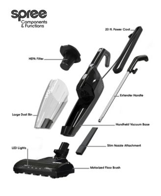 Tzumi Ionvac Spree 3-in-1 Vacuum Cleaner - Macy's