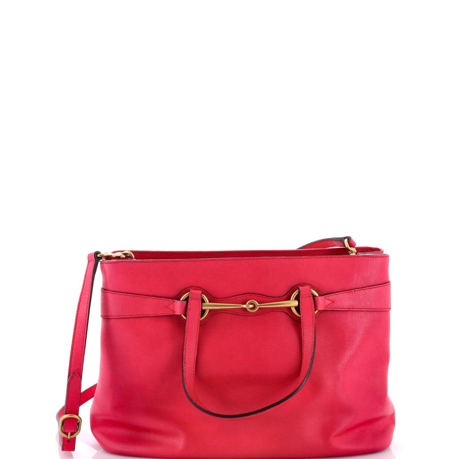 Medium Bright Bit Convertible Tote Leather