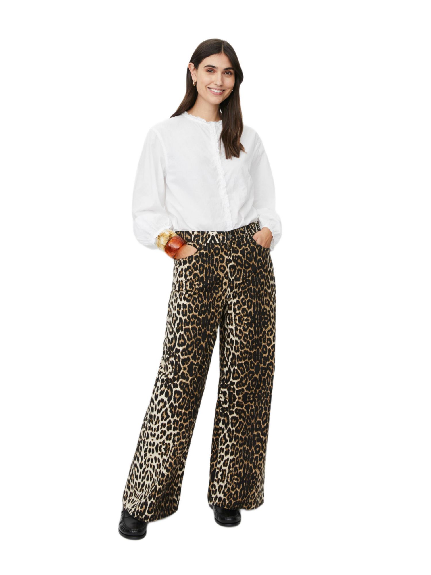 Women's MaPassang Leopard Print Jeans