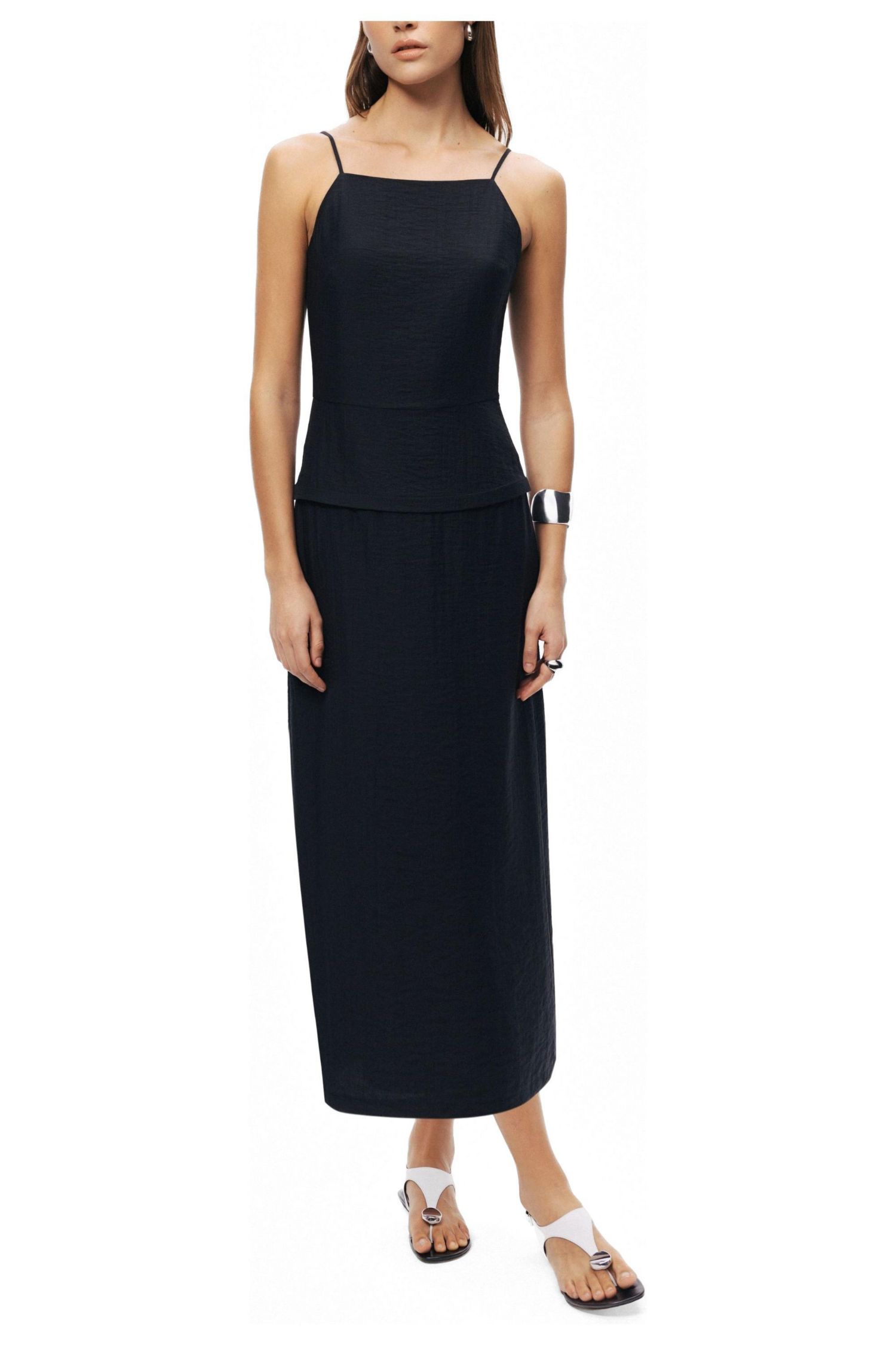 Women's Spaghetti Strap Maxi Dress