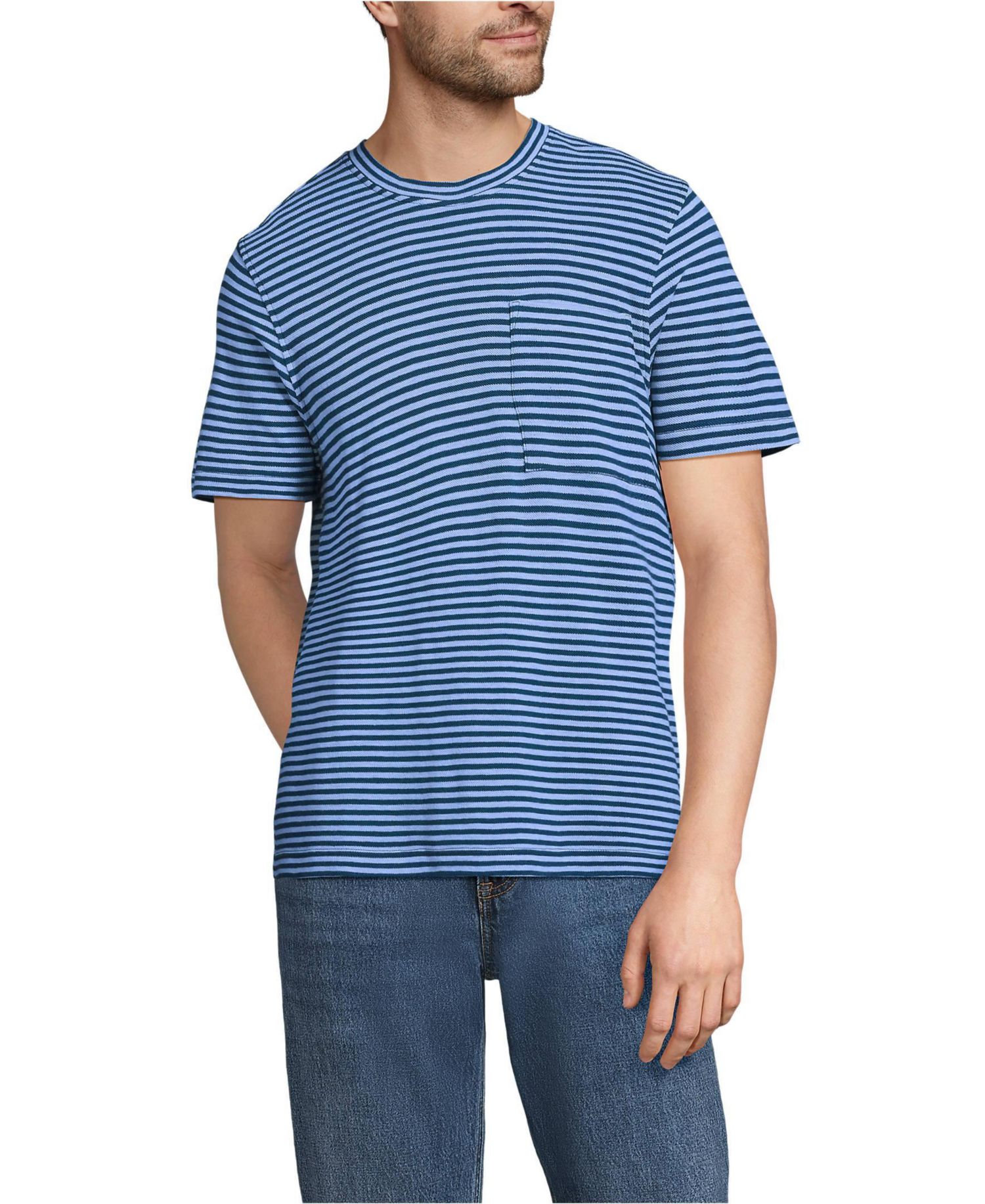 Men's Short Sleeve Cotton Linen Tee