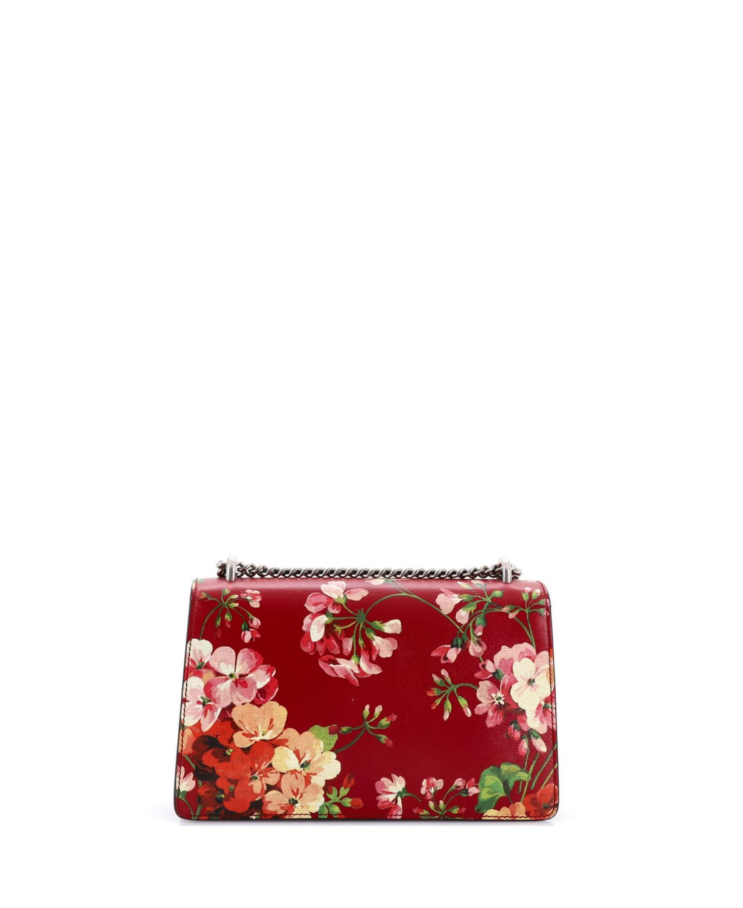 Small Dionysus Bag Blooms Print Leather