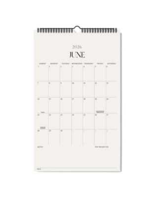 Wall Calendar 2026 Monthly Planner Jul-Dec Home Office Gift