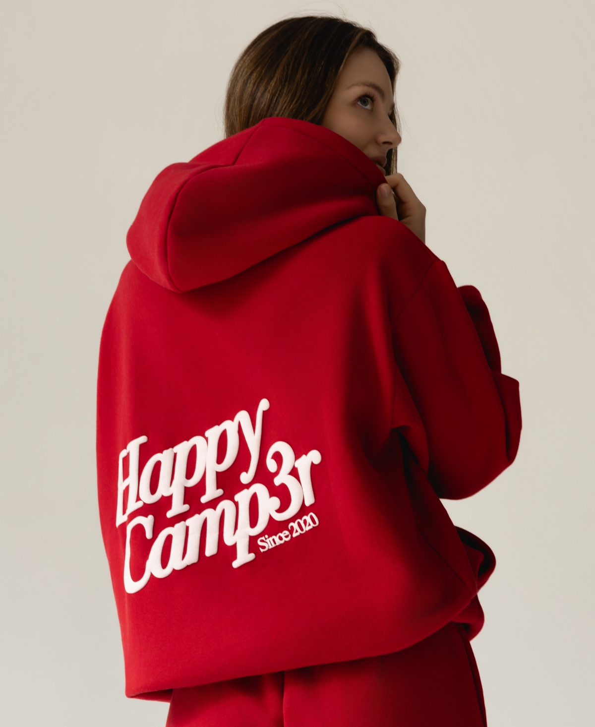 The Happy Camp3r Women's Puff Series Hooded Pull-On Sweatshirt