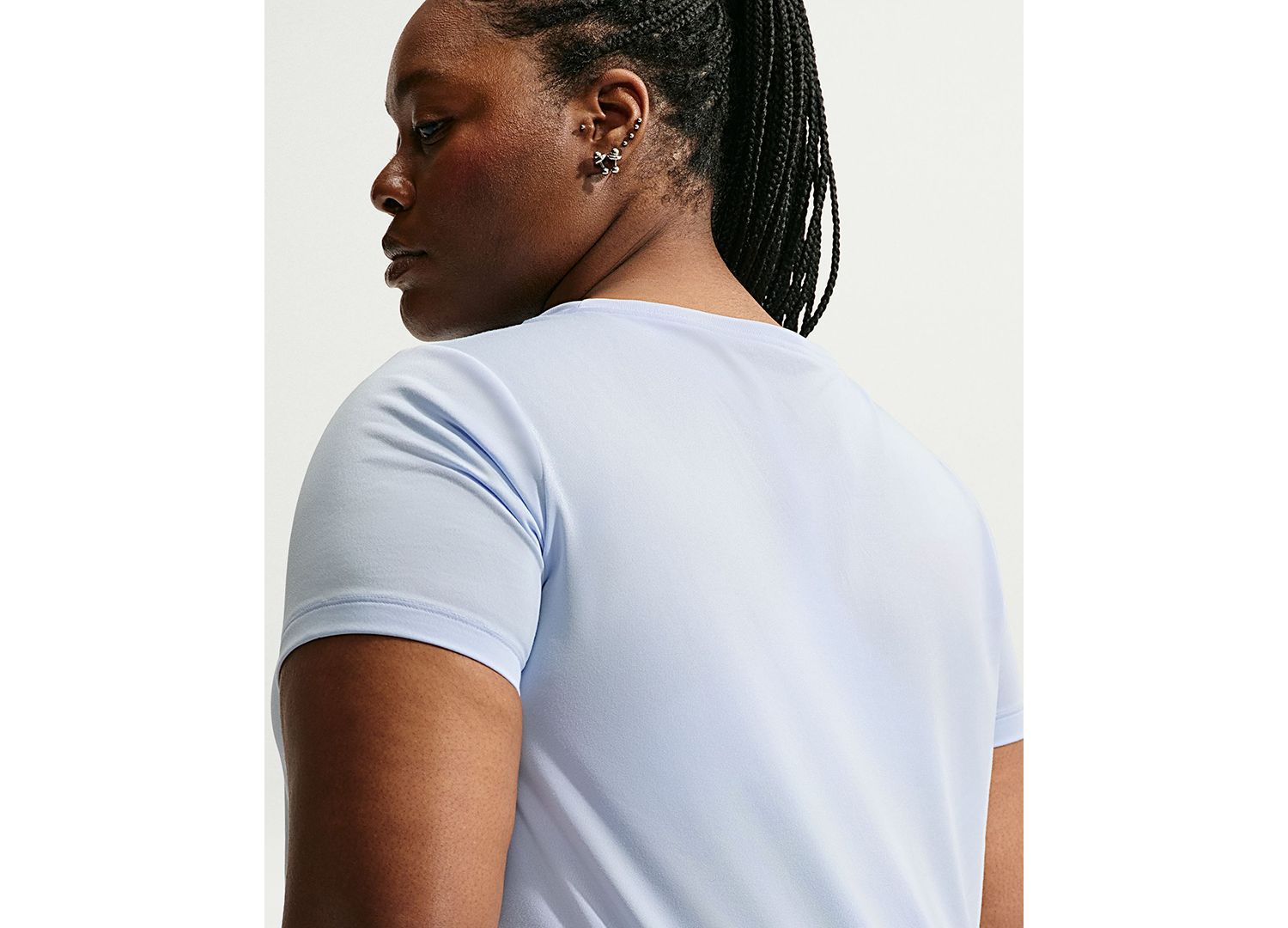 Plus Size Active Dri-FIT Women's Short-Sleeve Logo T-Shirt