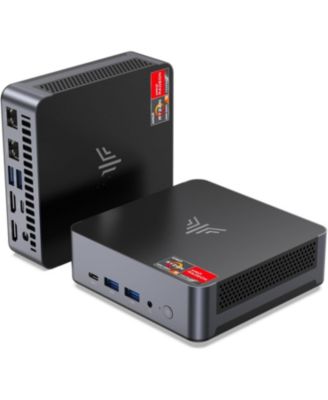 AM21 Mini PC Ryzen 7 8745HS, 32GB DDR5 1TB SSD, Radeon 780M USB4 Quad Display, Dual LAN, WiFi 6